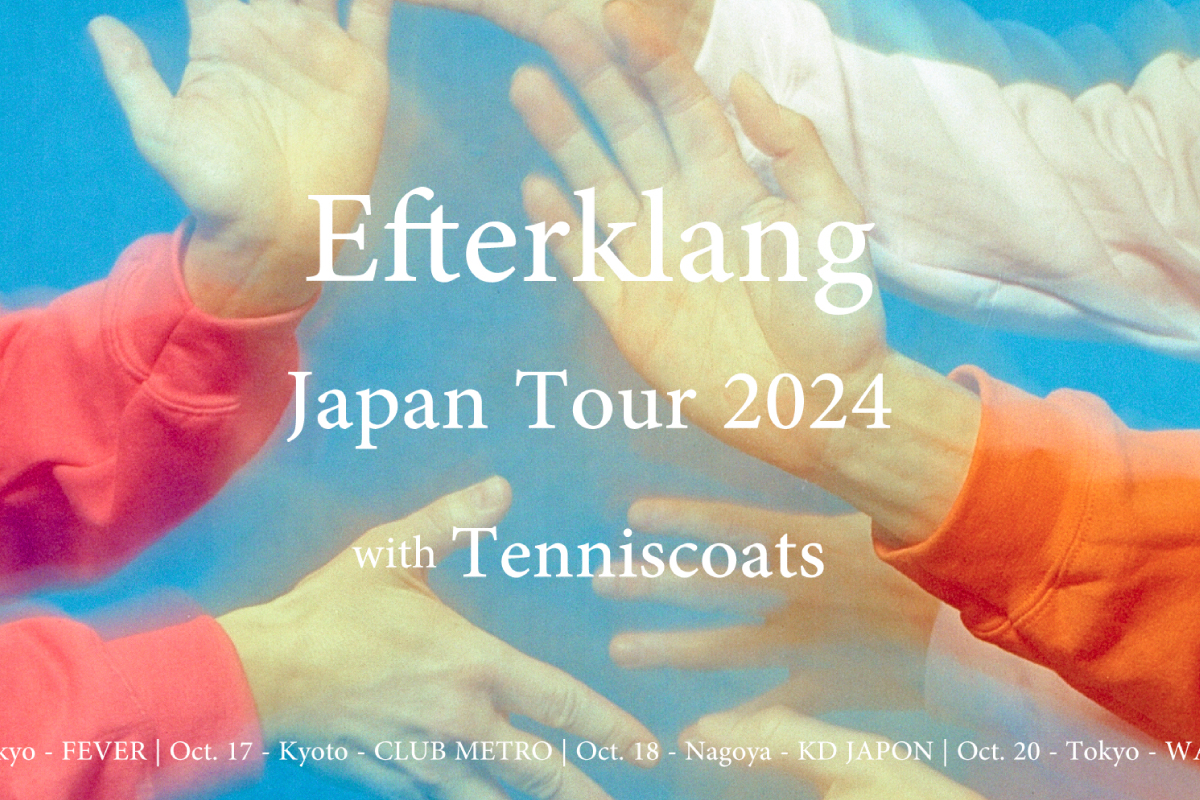 10/17 Efterklang Japan Tour 2024 with Tenniscoats